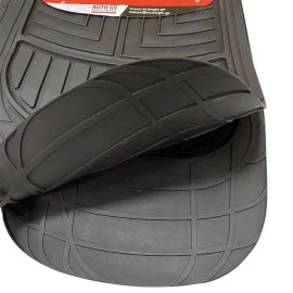 Πατάκια αυτοκινήτου Universal Premium μαύρα 4τμχ