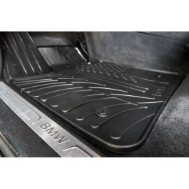 Smart 453 ForTwo 2014+ λαστιχένια μαύρα πατάκια Gledring 0461 - 2τμχ Smart 453 ForTwo 2014+ λαστιχένια μαύρα πατάκια Gledring 0461 - 2τμχ