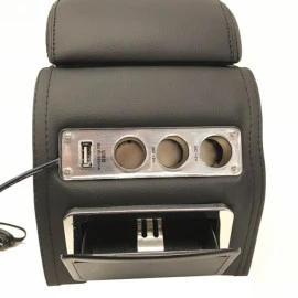 Υποβραχιόνιο μαύρο universal με USB φορτιστή  Υποβραχιόνιο μαύρο universal με USB φορτιστή