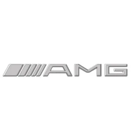 Αυτοκόλλητο σήμα χρωμίου "AMG" 18x2cm 1τμχ Αυτοκόλλητο σήμα χρωμίου "AMG" 18x2cm 1τμχ