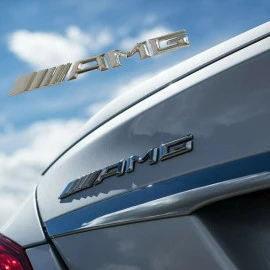 Αυτοκόλλητο σήμα χρωμίου "AMG" 18x2cm 1τμχ Αυτοκόλλητο σήμα χρωμίου "AMG" 18x2cm 1τμχ