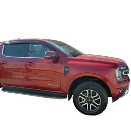 Ford Ranger Τ9 2023+ 4D ανεμοθραύστες αυτοκόλλητοι - 4τμχ. εμπρός και πίσω Ford Ranger Τ9 2023+ 4D ανεμοθραύστες αυτοκόλλητοι - 4τμχ. εμπρός και πίσω