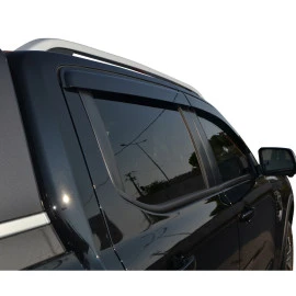 Ford Ranger Τ9 2023+ 4D ανεμοθραύστες αυτοκόλλητοι - 4τμχ. εμπρός και πίσω Ford Ranger Τ9 2023+ 4D ανεμοθραύστες αυτοκόλλητοι - 4τμχ. εμπρός και πίσω