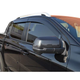 Ford Ranger Τ9 2023+ 4D ανεμοθραύστες αυτοκόλλητοι - 4τμχ. εμπρός και πίσω Ford Ranger Τ9 2023+ 4D ανεμοθραύστες αυτοκόλλητοι - 4τμχ. εμπρός και πίσω