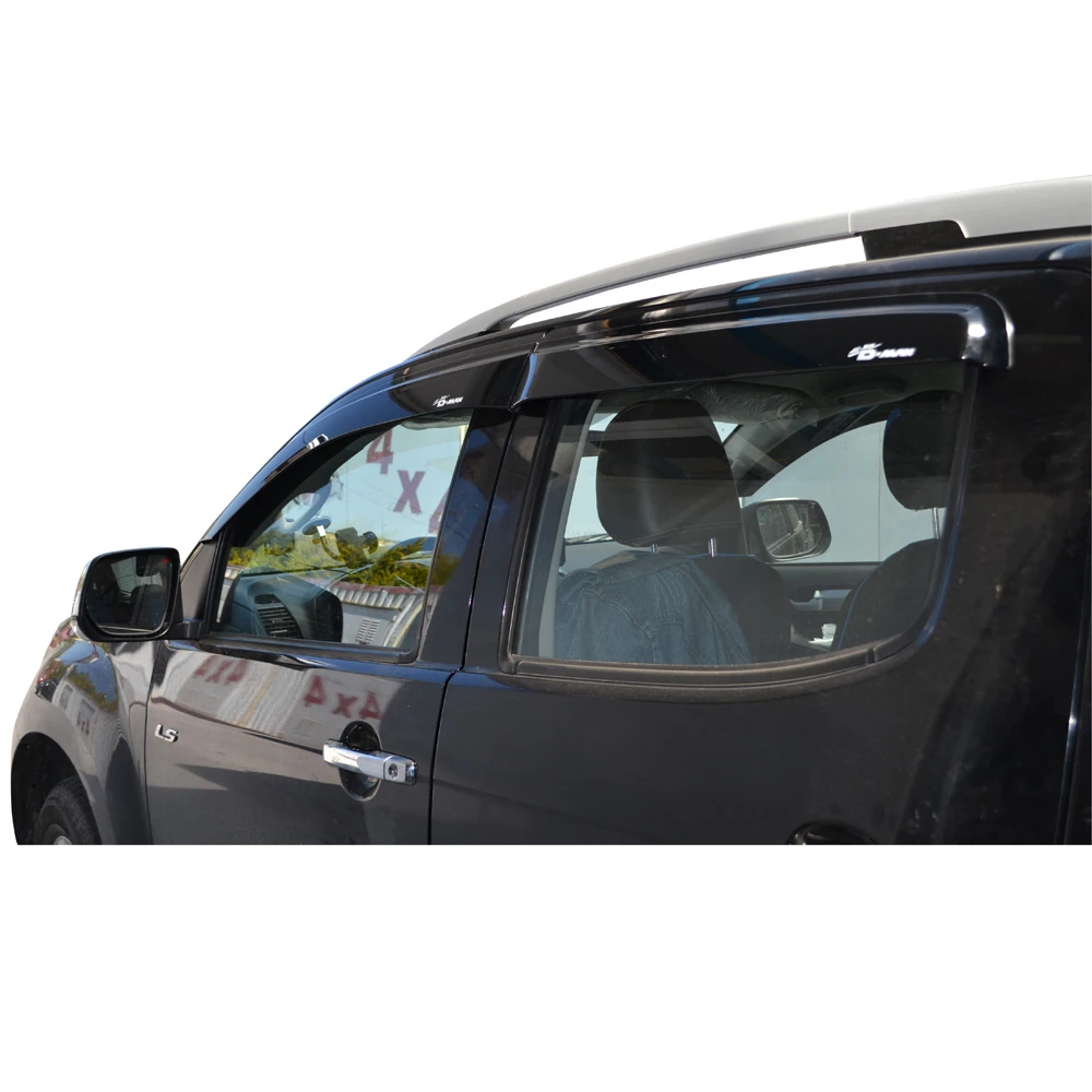 Isuzu D-Max 2020+ 4D ανεμοθραύστες αυτοκόλλητοι - 4τμχ. εμπρός και πίσω Isuzu D-Max 2020+ 4D ανεμοθραύστες αυτοκόλλητοι - 4τμχ. εμπρός και πίσω
