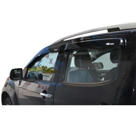Isuzu D-Max 2020+ 4D ανεμοθραύστες αυτοκόλλητοι - 4τμχ. εμπρός και πίσω Isuzu D-Max 2020+ 4D ανεμοθραύστες αυτοκόλλητοι - 4τμχ. εμπρός και πίσω