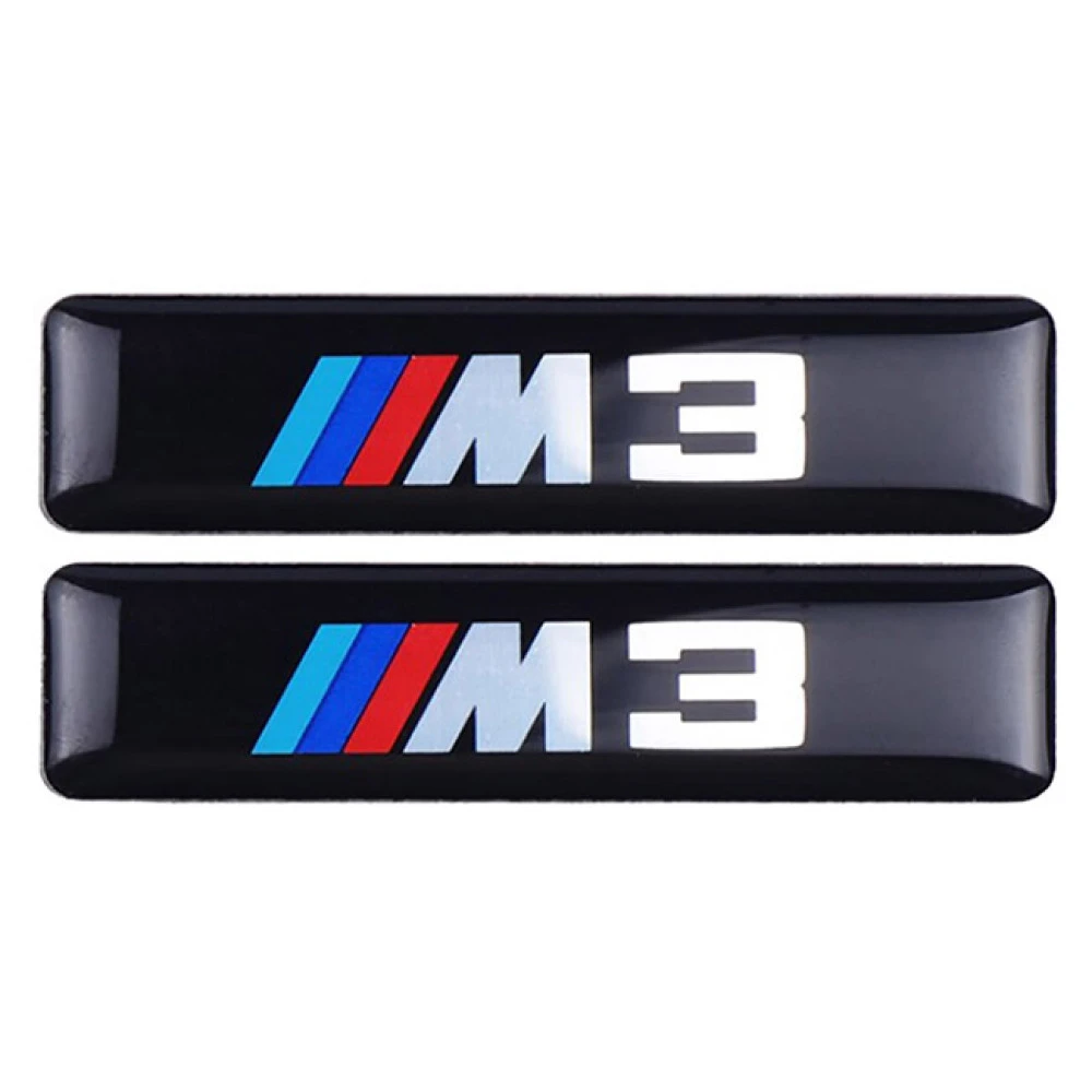 Αυτοκόλλητα σμάλτου σήμα BMW M3 5,5 x 1,2cm 2τμχ Αυτοκόλλητα σμάλτου σήμα BMW M3 5,5 x 1,2cm 2τμχ