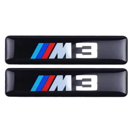 Αυτοκόλλητα σμάλτου σήμα BMW M3 5,5 x 1,2cm 2τμχ Αυτοκόλλητα σμάλτου σήμα BMW M3 5,5 x 1,2cm 2τμχ