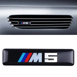 Αυτοκόλλητα σμάλτου σήμα BMW M5 5.5x1.2cm  2τμχ Αυτοκόλλητα σμάλτου σήμα BMW M5 5.5x1.2cm  2τμχ