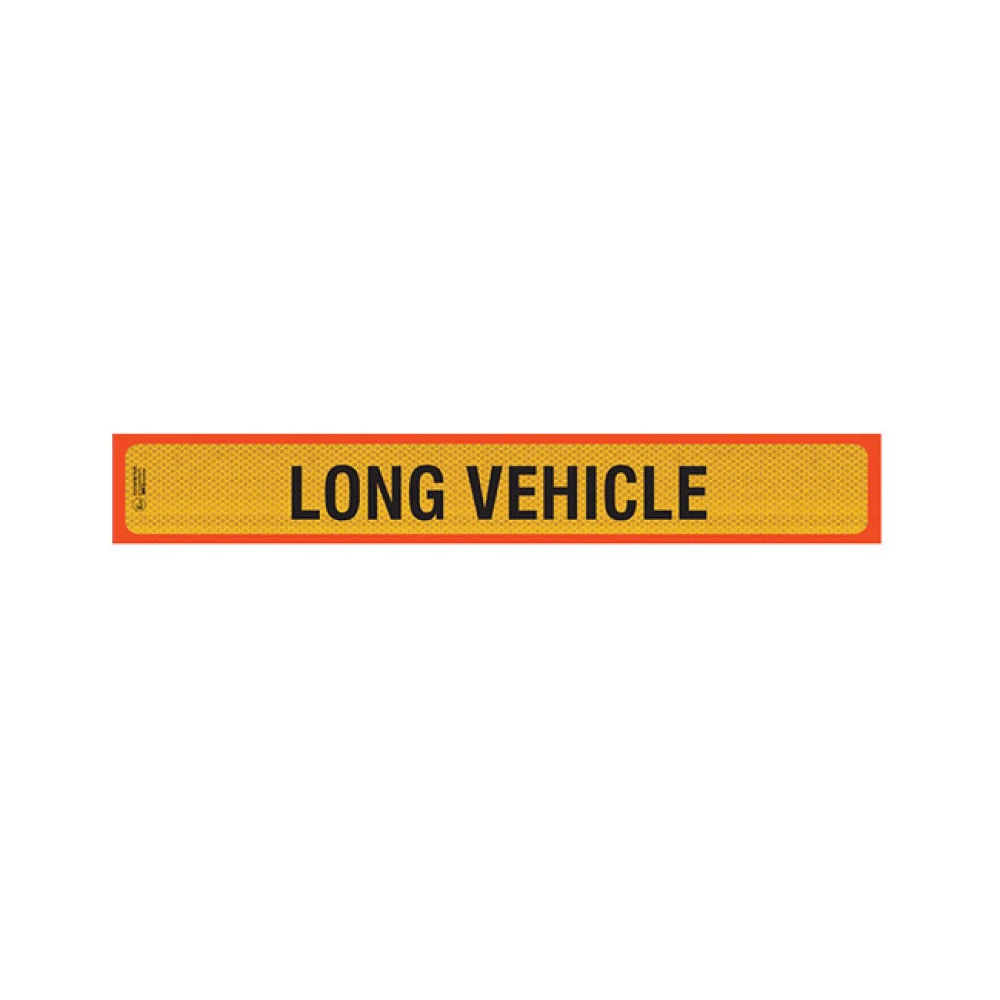 Πινακίδα αλουμινίου 3M φορτηγό Long Vehicle γίγας 125x20cm 1τμχ Πινακίδα αλουμινίου 3M φορτηγό Long Vehicle γίγας 125x20cm 1τμχ