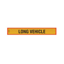 Πινακίδα αλουμινίου 3M φορτηγό Long Vehicle γίγας 125x20cm 1τμχ Πινακίδα αλουμινίου 3M φορτηγό Long Vehicle γίγας 125x20cm 1τμχ