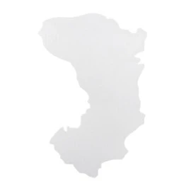 Αυτοκόλλητο χάρτης Χίου λευκός 7,5x5cm 1τμχ Αυτοκόλλητο χάρτης Χίου λευκός 7,5x5cm 1τμχ