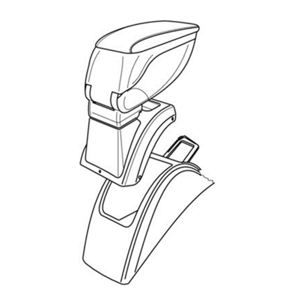 Renault Megane II 2002-2008 βάση τεμπέλη Lampa - 1τμχ Renault Megane II 2002-2008 βάση τεμπέλη Lampa - 1τμχ