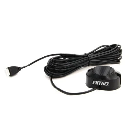 Αισθητήρες παρκαρίσματος AMiO 12V με 8 μαύρους αισθητήρες Φ22mm και buzzer Αισθητήρες παρκαρίσματος AMiO 12V με 8 μαύρους αισθητήρες Φ22mm και buzzer