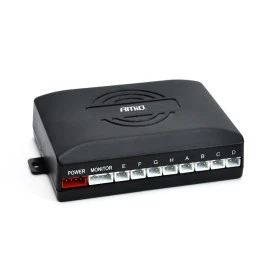Αισθητήρες παρκαρίσματος AMiO 12V με 8 μαύρους αισθητήρες Φ22mm και buzzer Αισθητήρες παρκαρίσματος AMiO 12V με 8 μαύρους αισθητήρες Φ22mm και buzzer