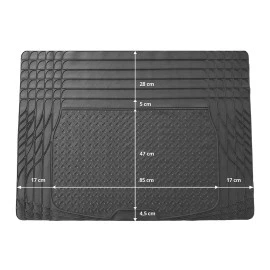 Λαστιχένιο Universal πατάκι πορτ μπαγκάζ AMiO ΤΜ01 120x80 - 1τεμ Λαστιχένιο Universal πατάκι πορτ μπαγκάζ AMiO ΤΜ01 120x80 - 1τεμ