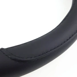 Κάλυμμα Τιμονιού SWC-22-M 37-39 cm Σε Σχήμα D για Κομμένα Τιμόνια Μαύρο/Ελαστικό/Δερματίνη AMiO -1τμχ Κάλυμμα Τιμονιού SWC-22-M 37-39 cm Σε Σχήμα D για Κομμένα Τιμόνια Μαύρο/Ελαστικό/Δερματίνη AMiO -1τμχ