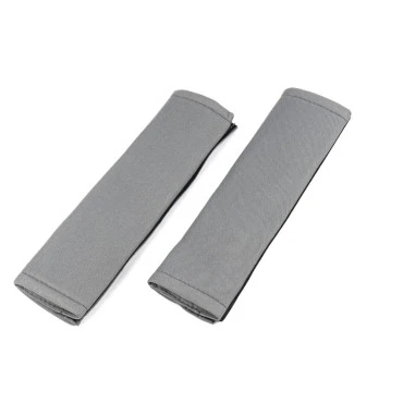 Μαξιλαράκια Ζώνης Σε Γκρι Ανοιχτό Χρώμα 22x6cm Με Velcro ΑMiO -2τμχ