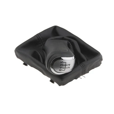 Audi A6 C6 2004-2011 / A5 B8 2007-2015 / A4 B8 2007-2015 / Q5 2008-2017 πόμολο λεβιέ 5 ταχυτήτων με φούσκα μαύρο NTY