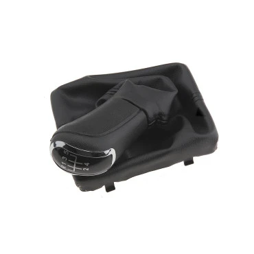 Audi A6 C6 2004-2011 / A5 B8 2007-2015 / A4 B8 2007-2015 / Q5 2008-2017 πόμολο λεβιέ 5 ταχυτήτων με φούσκα μαύρο NTY