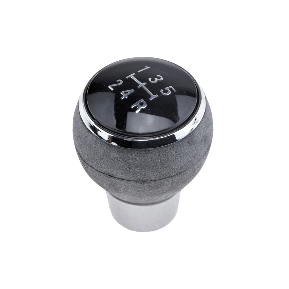 Mitsubishi Lancer VIII 2007+ πόμολο λεβιέ 5 ταχυτήτων μαύρο με χρώμιο NTY