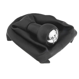 Peugeot 207 / 307 / 308 / 406 / 407 / 607 / 807 πόμολο λεβιέ 5 ταχυτήτων με φούσκα μαύρο με χρώμιο (OE 2603CV) NTY Peugeot 207 / 307 / 308 / 406 / 407 / 607 / 807 πόμολο λεβιέ 5 ταχυτήτων με φούσκα μαύρο με χρώμιο (OE 2603CV) NTY