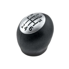 Renault Clio/Scenic/Megane/Master/Laguna / Dacia Duster / Opel Movano/Vivaro πόμολο λεβιέ 6 ταχυτήτων ασημί με μαύρο NTY Renault Clio/Scenic/Megane/Master/Laguna / Dacia Duster / Opel Movano/Vivaro πόμολο λεβιέ 6 ταχυτήτων ασημί με μαύρο NTY