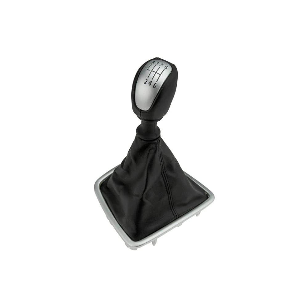 Renault Laguna III 2007-2015 πόμολο λεβιέ 6 ταχυτήτων με φούσκα ασημί με μαύρο (OE 328650008R) NTY Renault Laguna III 2007-2015 πόμολο λεβιέ 6 ταχυτήτων με φούσκα ασημί με μαύρο (OE 328650008R) NTY