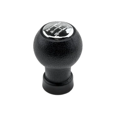 Fiat Sedici 2006-2014 / Suzuki Swift III 2005+ πόμολο λεβιέ 5 ταχυτήτων μαύρο με χρώμιο (OE 28113-80J00-5PK) NTY