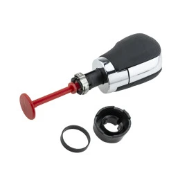 VW Golf VI 2008-2016 / VII 2012-2022 / Passat CC 2008-2012  / B7 2010-2014 πόμολο λεβιέ αυτόματο χρώμιο με μαύρο NTY VW Golf VI 2008-2016 / VII 2012-2022 / Passat CC 2008-2012  / B7 2010-2014 πόμολο λεβιέ αυτόματο χρώμιο με μαύρο NTY