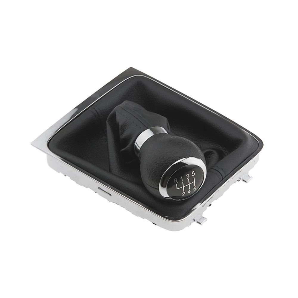 VW Passat B6/Β7 (2005-2014) / CC (2008-2012) πόμολο λεβιέ 6 ταχυτήτων με φούσκα μαύρο (OE 3C0711113A) NTY