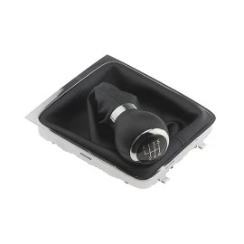 VW Passat B6/Β7 (2005-2014) / CC (2008-2012) πόμολο λεβιέ 6 ταχυτήτων με φούσκα μαύρο (OE 3C0711113A) NTY