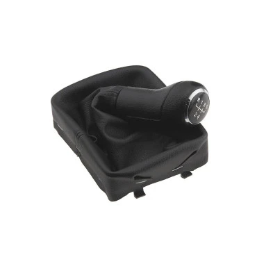 VW Golf V 2007-2009 / Polo IV 2001-2012 πόμολο λεβιέ 5 ταχυτήτων με φούσκα μαύρο (OE 6Q1711113F) NTY