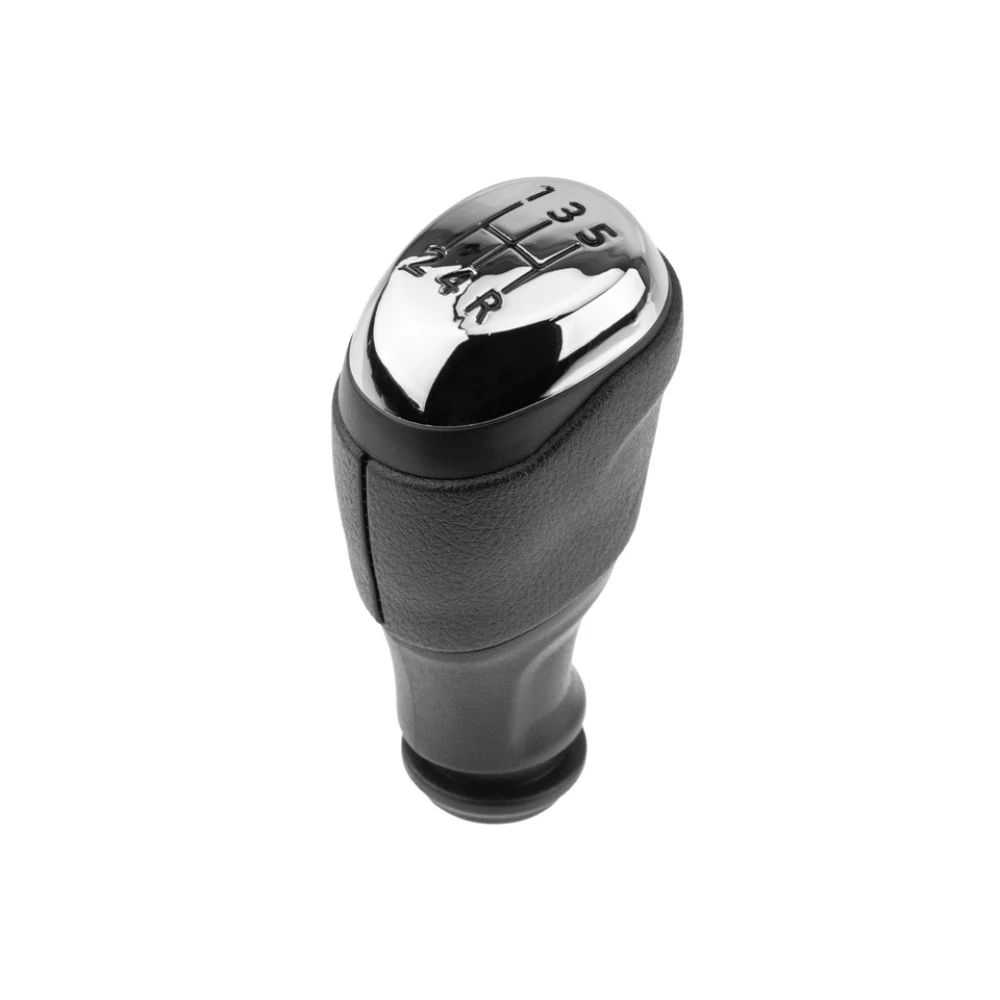 Renault Clio IV 2012-2021 πόμολο λεβιέ 5 ταχυτήτων μαύρο με χρώμιο (OE 958943956) NTY Renault Clio IV 2012-2021 πόμολο λεβιέ 5 ταχυτήτων μαύρο με χρώμιο (OE 958943956) NTY