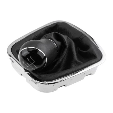 VW Polo V 2009-2018 πόμολο λεβιέ 5 ταχυτήτων με φούσκα μαύρο NTY