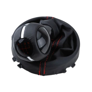 Mini F54/F55/F56/F57/F60 πόμολο λεβιέ 5 ταχυτήτων με φούσκα μαύρο NTY Mini F54/F55/F56/F57/F60 πόμολο λεβιέ 5 ταχυτήτων με φούσκα μαύρο NTY