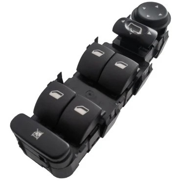 Citroen C8 II/C5 II Hatchback/Combi/Peugeot 807 MPV 2002-2008 διακόπτης παραθύρων πολλαπλός (ΟΕ 6554KT) 9pin - 1τμχ