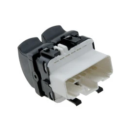 Renault Clio III 2005-2014 / Twingo II 2007+ διακόπτης παραθύρων διπλός (ΟΕ 8200214943) 10pin - 1τμχ