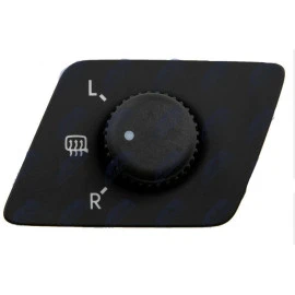 Skoda Fabia 1999-2007 / VW Polo IV 2001-2009 διακόπτης ρύθμιση καθρέπτη NTY (OE 6Q0959565) - 1τμχ