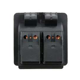 VW New Beetle 1998-2010 διακόπτης παραθύρων διπλός (ΟΕ 1C0959527) 8pin - 1τμχ