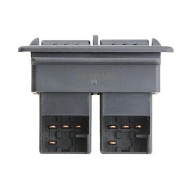 VW New Beetle 1998-2010 διακόπτης παραθύρων διπλός (ΟΕ 1C0959527) 8pin - 1τμχ