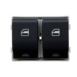 Seat Ibiza/Cordoba 2002-2009 / VW Polo IV 2002-2009 διακόπτης παραθύρων διπλός (ΟΕ 6Q0959858A) - 1τμχ Seat Ibiza/Cordoba 2002-2009 / VW Polo IV 2002-2009 διακόπτης παραθύρων διπλός (ΟΕ 6Q0959858A) - 1τμχ