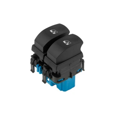 Renault Clio III Hatchback/Grandtour 2005-2014 διακόπτης παραθύρων διπλός (ΟΕ 8200214938) 4pin - 1τμχ