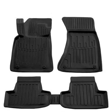 Audi Q5 (8R) 5D (2008-2016) λαστιχένια μαύρα πατάκια σκαφάκια RACE AXION - 5τμχ