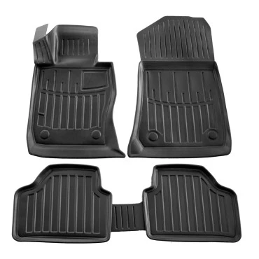 BMW X1 E84 5D (2009-2015) λαστιχένια μαύρα πατάκια σκαφάκια RACE AXION - 5τμχ