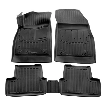 Chevrolet Cruze 4/5D (2008-2016) λαστιχένια μαύρα πατάκια σκαφάκια RACE AXION - 5τμχ