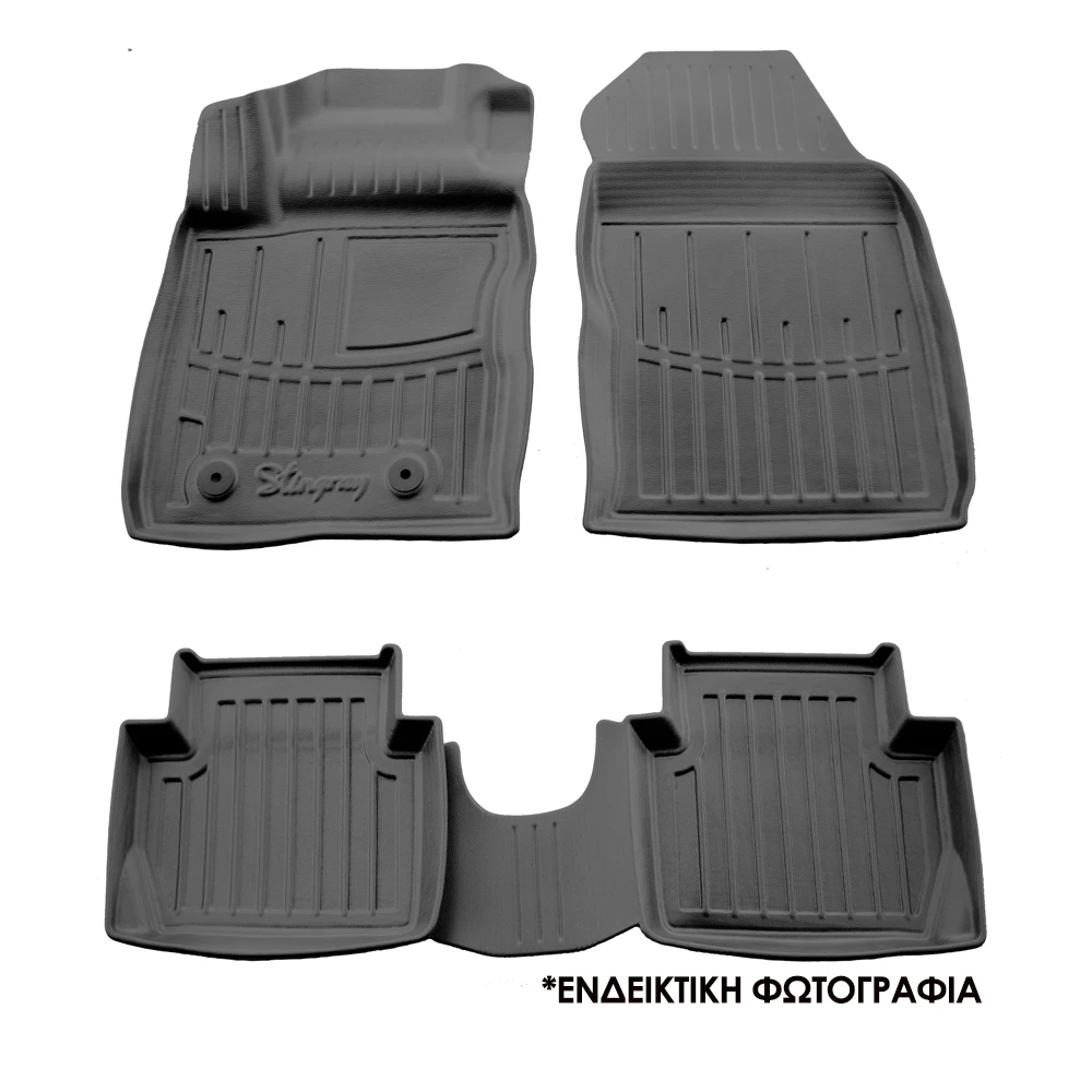 Ford Explorer VI (U625) 5D (2020+) λαστιχένια μαύρα πατάκια σκαφάκια RACE AXION - 4τμχ Ford Explorer VI (U625) 5D (2020+) λαστιχένια μαύρα πατάκια σκαφάκια RACE AXION - 4τμχ