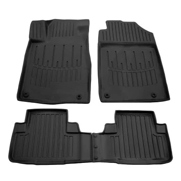 Honda CR-V 5D (2012-2017) λαστιχένια μαύρα πατάκια σκαφάκια RACE AXION - 4τμχ