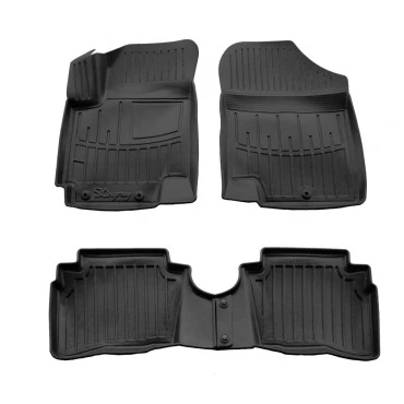 Hyundai i20 (2008-2014) 5D λαστιχένια μαύρα πατάκια σκαφάκια RACE AXION - 4τμχ