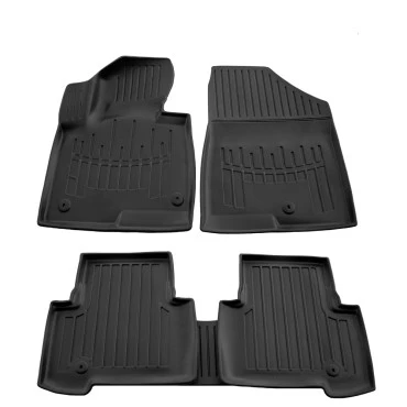 Hyundai Santa Fe III (DM) 5D (2012-2018) λαστιχένια μαύρα πατάκια σκαφάκια RACE AXION - 5τμχ